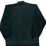 Made In USA Nike Long Sleeve T-Shirt - Large Black Cotton