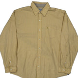 Carhartt Checked Shirt - Large Yellow Cotton