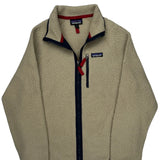 Patagonia Fleece Jacket - Medium Beige Polyester