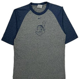 Sports Team Logo Nike Graphic T-Shirt - Medium Blue Cotton