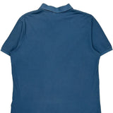 Polo By Ralph Lauren Polo Shirt - Large Blue Cotton