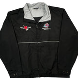 Xfl Halftime And Pre-Game Shows February 3, 2001 Reebok Graphic Windbreaker - XL Black Polyester