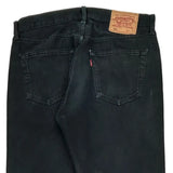 501 Levis Jeans - 32W 32L Black Cotton