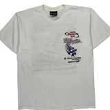Watkins Glen Chase Authentics Nascar T-Shirt - Medium White Cotton