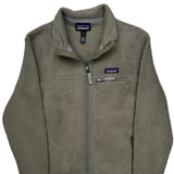 Patagonia Fleece Jacket - XS Gray Polyester