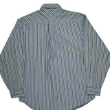 Tommy Hilfiger Striped Shirt - Medium Blue Cotton