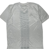 Adidas Striped Football Shirt - XL White Polyester