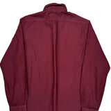 Polo By Ralph Lauren Shirt - Large Burgundy Cotton