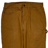 Dickies Carpenter Pants - 36W 30L Brown Cotton