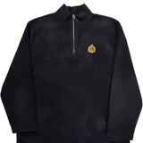 Ralph Lauren 1/4 Zip Fleece - XL Black Polyester