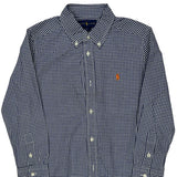 Age 6 Ralph Lauren Checked Shirt - XS Blue Cotton