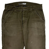 Carhartt Carpenter Pants - 34W 30L Brown Cotton