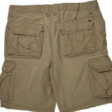Eddie Bauer Cargo Shorts - 38W 10L Beige Cotton