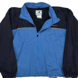 New Balance Windbreaker - Large Blue Nylon