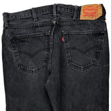 501 Levis Jeans - 36W 30L Black Cotton