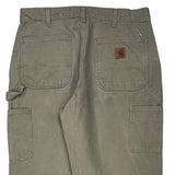 Carhartt Carpenter Pants - 33W 32L Gray Cotton