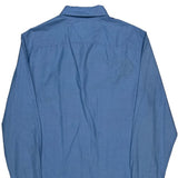 Tommy Hilfiger Shirt - Large Blue Cotton