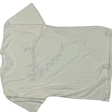 Jamaica Sandals Single Stitch T-Shirt - Large White Polyester Blend