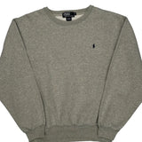 Polo By Ralph Lauren Sweatshirt - Medium Gray Cotton Blend
