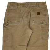 Carhartt Carpenter Trousers - 34W 29L Brown Cotton