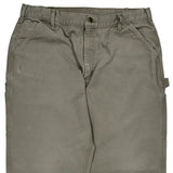 Carhartt Carpenter Trousers - 36W 32L Grey Cotton
