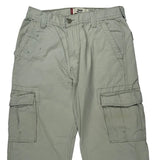 Levis Cargo Trousers - 32W 27L Grey Cotton