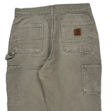 Carhartt Carpenter Trousers - 30W 31L Grey Cotton