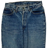 501 Levis Jeans - 27W US 4 Blue Denim