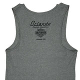 Orlando Harley Davidson Graphic Vest - No Size Grey Cotton