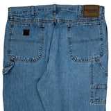 Wrangler Carpenter Pants - 38W 32L Blue Cotton