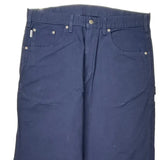 Carhartt Carpenter Trousers - 32W 32L Navy Cotton