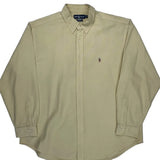 Ralph Lauren Shirt - 2XL Yellow Cotton