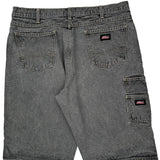 Dickies Denim Shorts - 36W 12L Gray Cotton