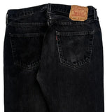 501 Levis Jeans - 32W 30L Black Cotton