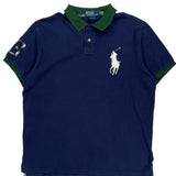 Big Pony Polo By Ralph Lauren Polo Shirt - XL Green Cotton
