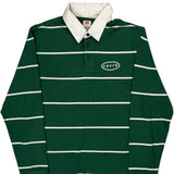 Levis Striped Rugby Shirt - Medium Green Cotton