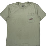 Mountain And Nature Graphic Carhartt Graphic T-Shirt - Medium Green Cotton