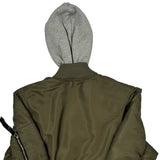 Unbranded Bomber Jacket - Large Green Polyester