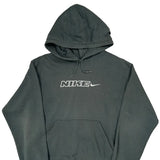 Nike Hoodie - Large Gray Cotton