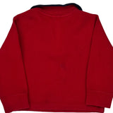 Age 2 Polo By Ralph Lauren 1/4 Zip - 2XS Red Cotton