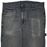 Dickies Carpenter Trousers - 32W 30L Grey Cotton