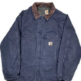 Carhartt Collared Coat - 2XL Brown Cotton