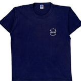 Cpd Badge Russell Athletic T-Shirt - Large Navy Cotton