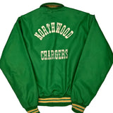 Northwood Chargers West Wind Varsity Jacket - Medium Green Polyester