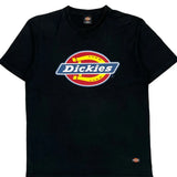 Dickies T-Shirt - Large Black Cotton