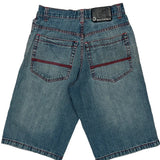 Southpole Baggy Denim Shorts - 30W 13L Blue Denim