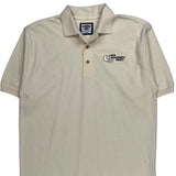 Lee Polo Shirt - Large Cream Cotton