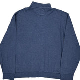 Polo By Ralph Lauren 1/4 Zip - XL Blue Cotton Blend