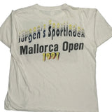 Mallorca Open 1991 Lemon Single Stitch T-Shirt - XL White Cotton