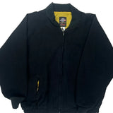Cat Scale Unbranded Graphic Bomber Jacket - XL Black Cotton